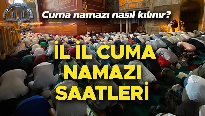 2 Şubat 2024 Cuma Namazı Vakitleri