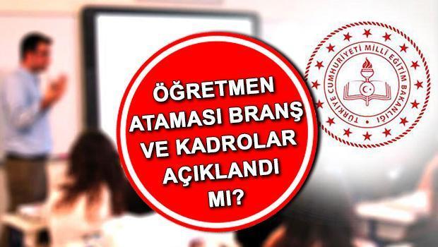 2024 Yılı Öğretmen Atamaları ve Kontenjanları