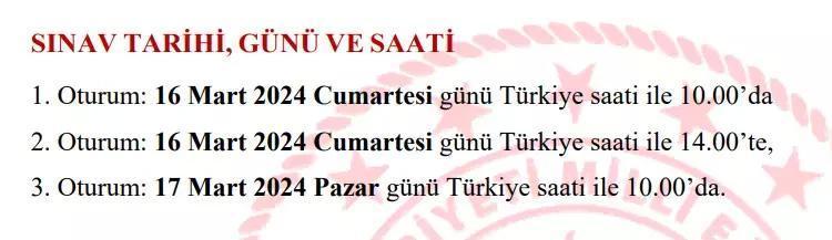Açık Öğretim Lisesi 2. Dönem Sınav Takvimi ve Detayları