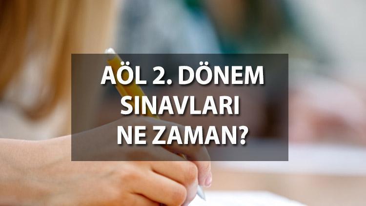 Açık Öğretim Lisesi Sınav Takvimi 2023-2024