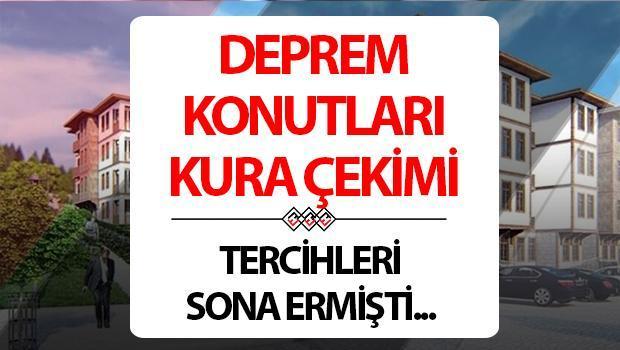 Deprem Konutları Kura Çekimi İçin Geri Sayım Başladı
