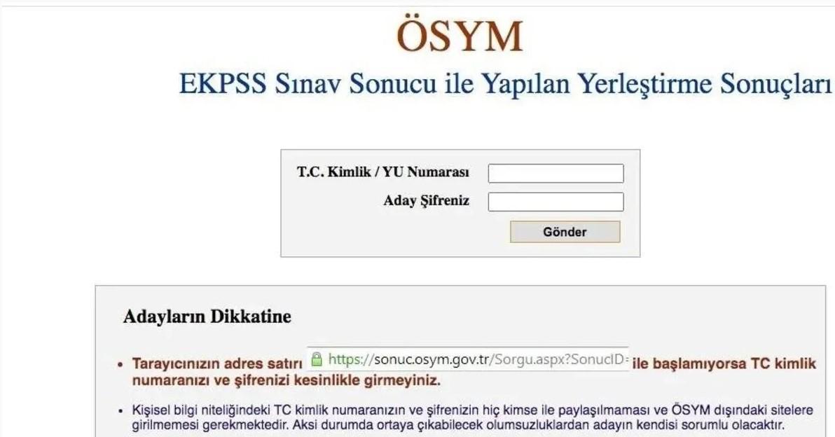 EKPSS Tercih Sonuçları Nasıl Öğrenilir?