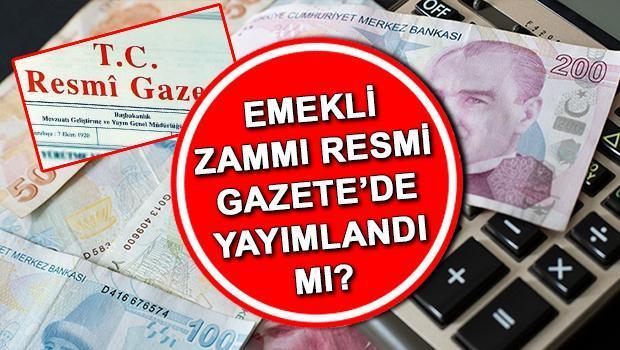 Emeklilere Yapılan Zam Oranı Yükseldi