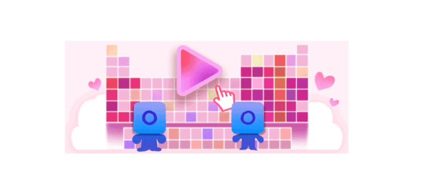 Google'dan Sevgililer Günü'ne Özel Doodle