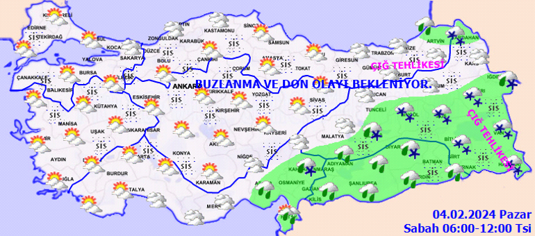 Hava Durumu Değerlendirmesi: Yağışlar ve Buzlanma Uyarıları