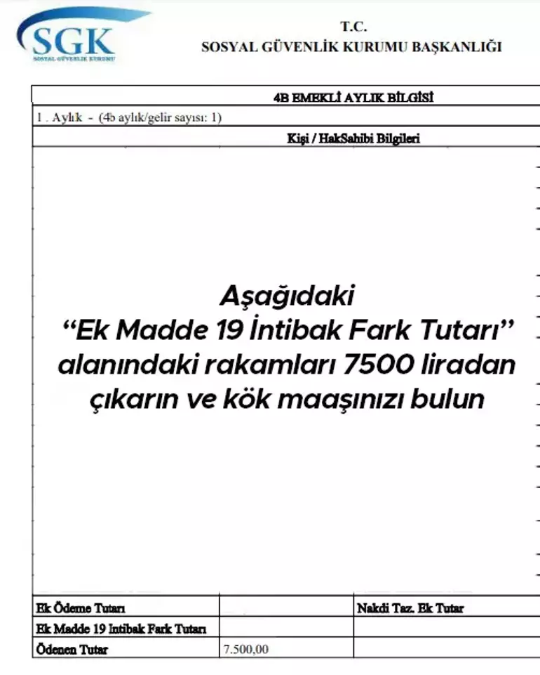 Kök Maaşı Bulmanın Yöntemleri