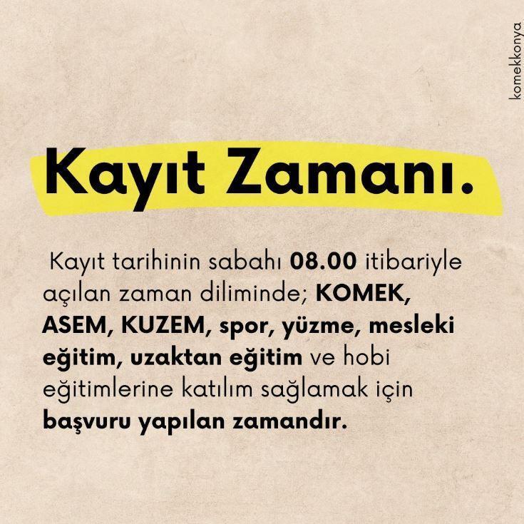 KOMEK 2024 Başvuruları Başladı!