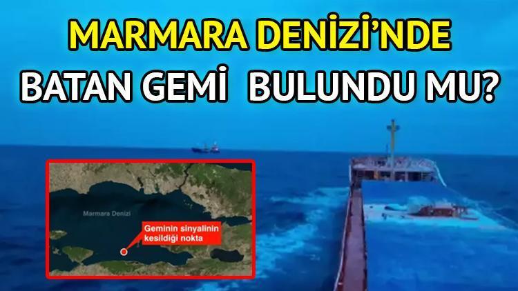 Marmara Denizi'nde Batan Gemi Son Durum Gelişmeleri