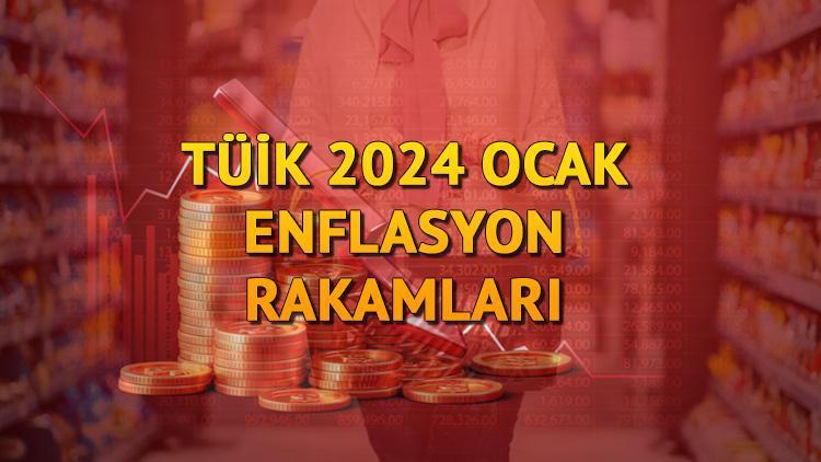 TÜİK Ocak Ayı Enflasyon Rakamları 2024